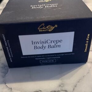 City Beauty InvisiCrepe Body Balm - Black